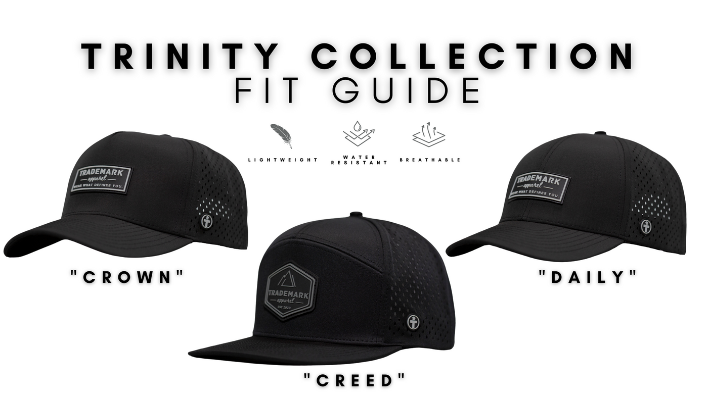 Trinity Guide Clothes TRINITY FIT GUIDE – TRADEMARK Apparel